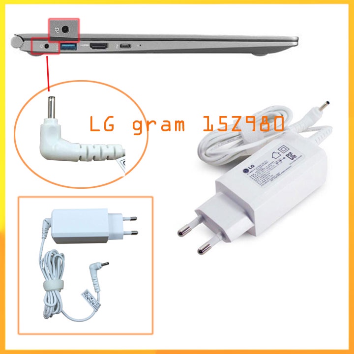 Sạc 19v 2.1a cho laptop Lg gram 15Z980