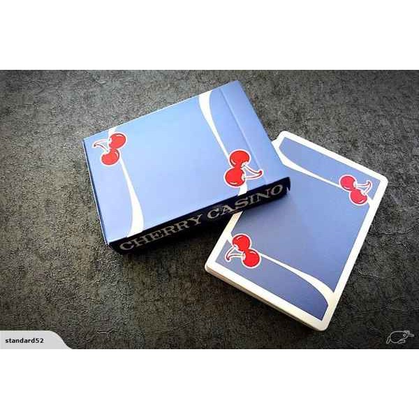 Bài tây ảo thuật cao cấp đến từ Mỹ : Cherry Casino Playing Cards (Tahoe Blue)