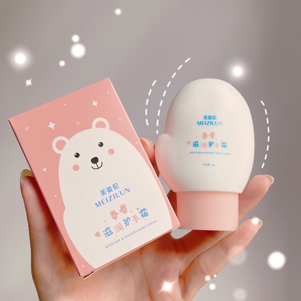 Kem dưỡng da tay mềm mịn Meizilun gấu trúc 60ML Senabeauty