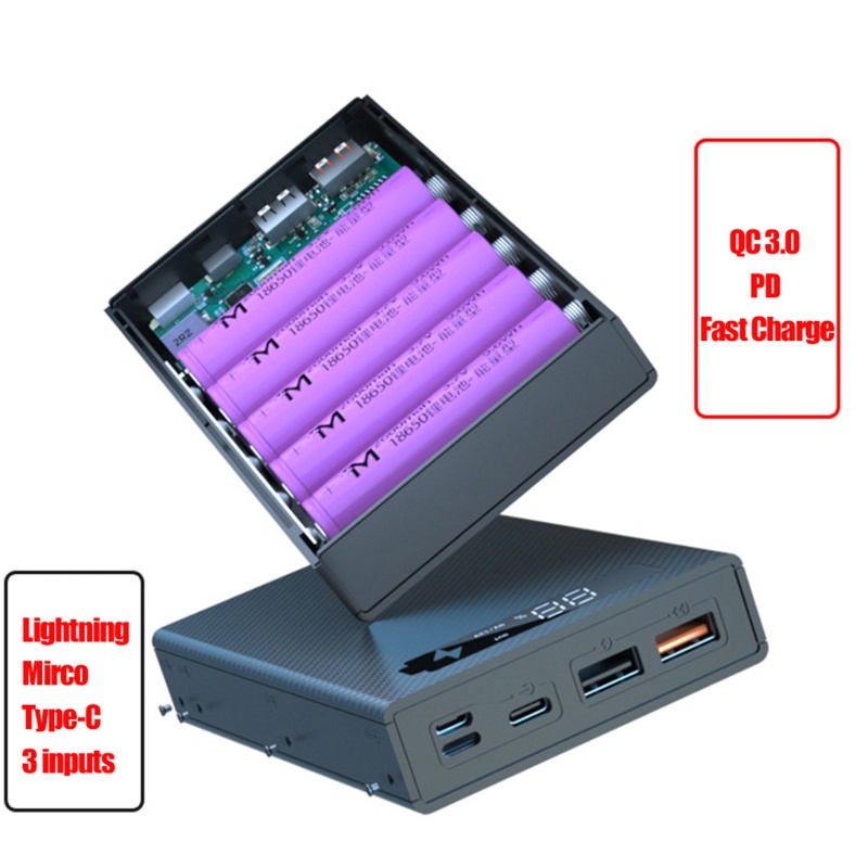 Vỏ Đựng Pin Sạc Nhanh QC 3.0 18650 DIY