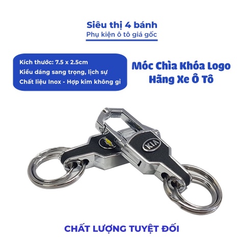 [Mã LIFEAU5SALE giảm 20k đơn 50k] Móc Treo Chìa Khóa Có Logo Hãng Xe Cao Cấp Các Hãng