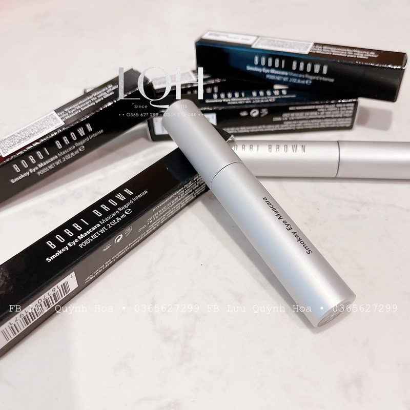 Mascara Bobbi Brown Smokey Eye dài dày cong mi