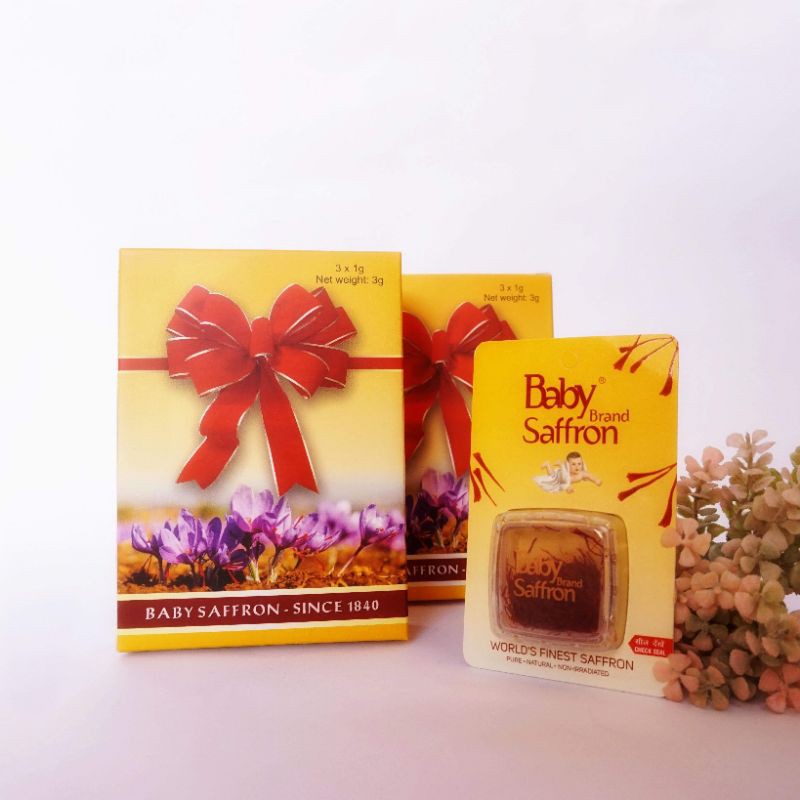 Baby Saffron Ấn Độ chính hãng Since1840-(Set 2gram) | BigBuy360 - bigbuy360.vn