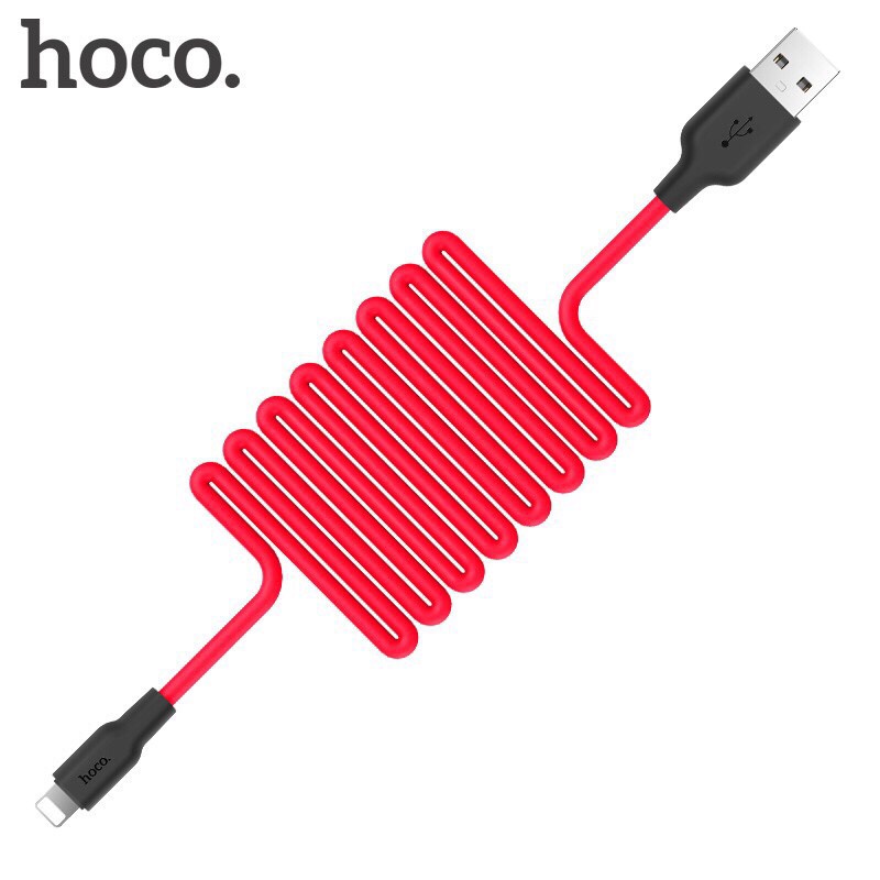 Dây sạc nhanh hoco X21 chống đức dẻo và chống cháy ♥️♥️