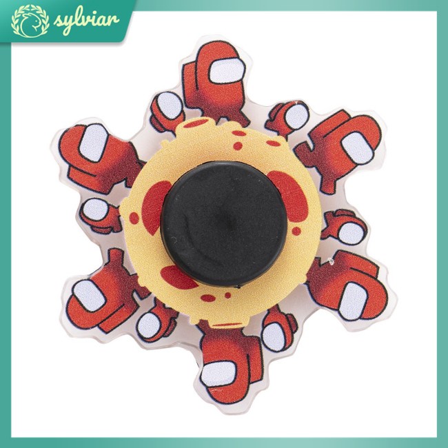 [sylviar] [Hàng Có Sẵn] Con Quay Đồ Chơi Fidget Spinner PháT SáNg GiúP GiảM Stress Cho NgườI LớN / Trẻ Em