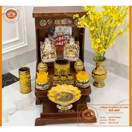 OTT 59 - BÀN THỜ THẦN TÀI - ÔNG ĐỊA - PHÁT LỘC PHÁT TÀI