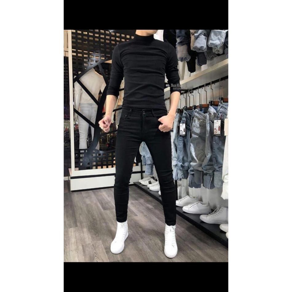 Áo thun nam chất mềm mại có lót nỉ giữ ấm cổ 3 phân | BigBuy360 - bigbuy360.vn