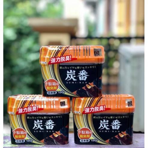 Hộp sáp khử mùi tủ giày 150g, công nghệ khử mùi nano và than hoạt tính⚡𝗙𝗥𝗘𝗘 𝗦𝗛𝗜𝗣 ⚡giúp cho tủ giày của bạn không