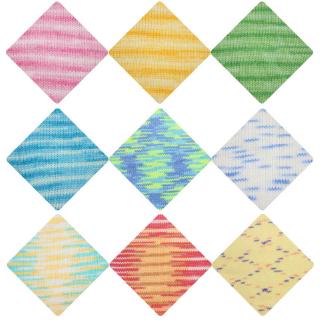 Set 3 Cuộn Len Đan Khăn Choàng 18 Màu