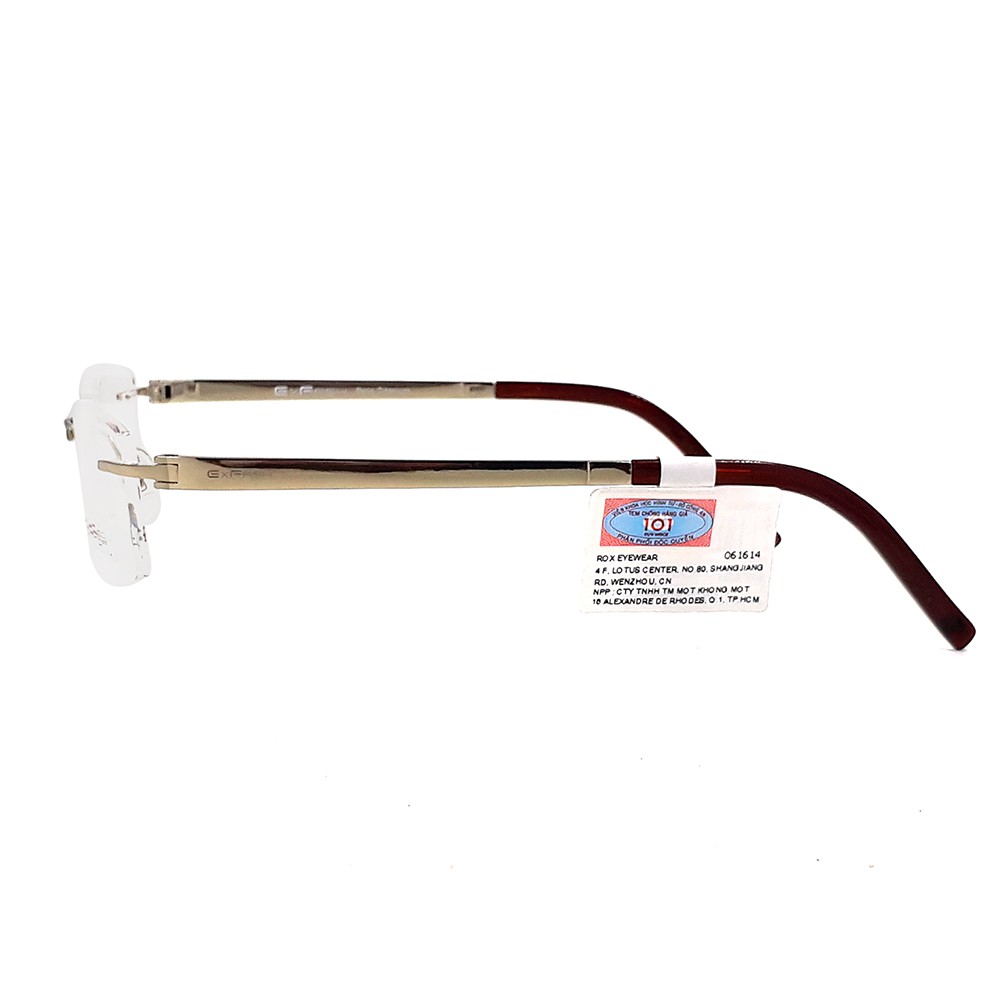 Gọng kính cận nam nữ Exfash EF2270T 208 chính hãng