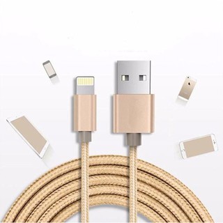 Cáp sạc iphone , samsung dù 3m- Cáp Sạc Dài