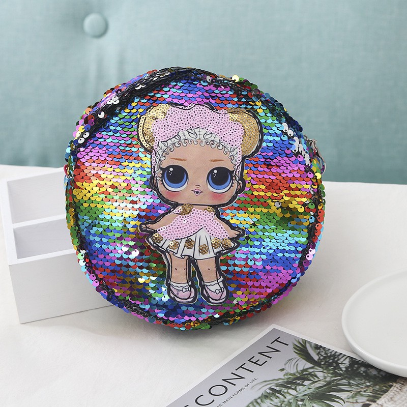 Túi đeo chéo họa tiết dễ thương xinh xắn cho bé gái