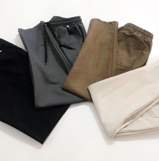 QUẦN BAGGY KAKI BASIC 4 MÀU UNISEX