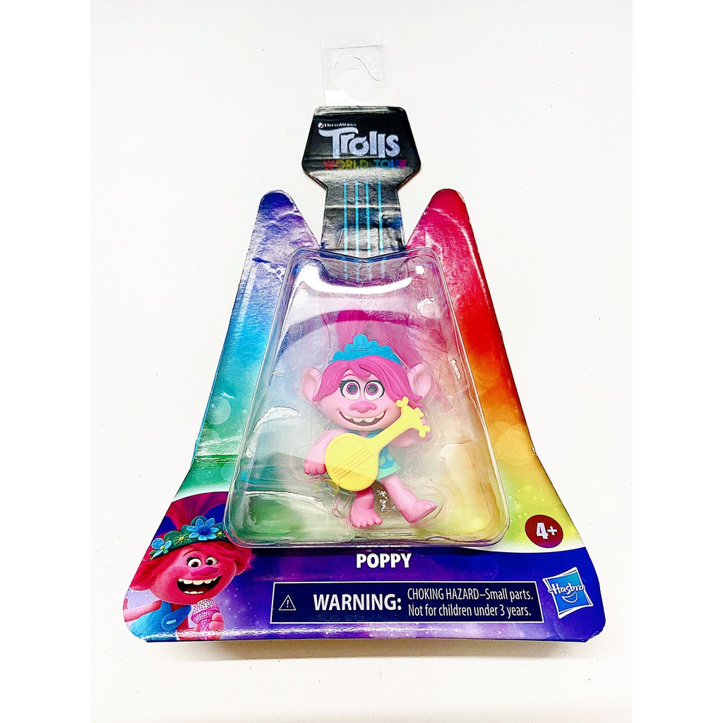 Mô hình nhân vật Trolls World Tour - Hàng chính hãng