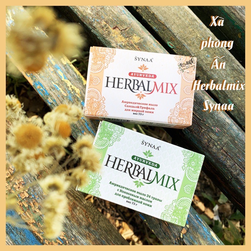 Xà Phòng Herbalmix Ấn làm sạch, thải độc