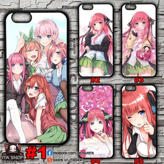 Ốp lưng Ichika Nino Miku Yotsuba Itsuki  - Ốp Anime I.phone 5s 6 6s 6s+ 7+ 8+ X Xs Xr 11 11 pro max 12 12 pro max 13