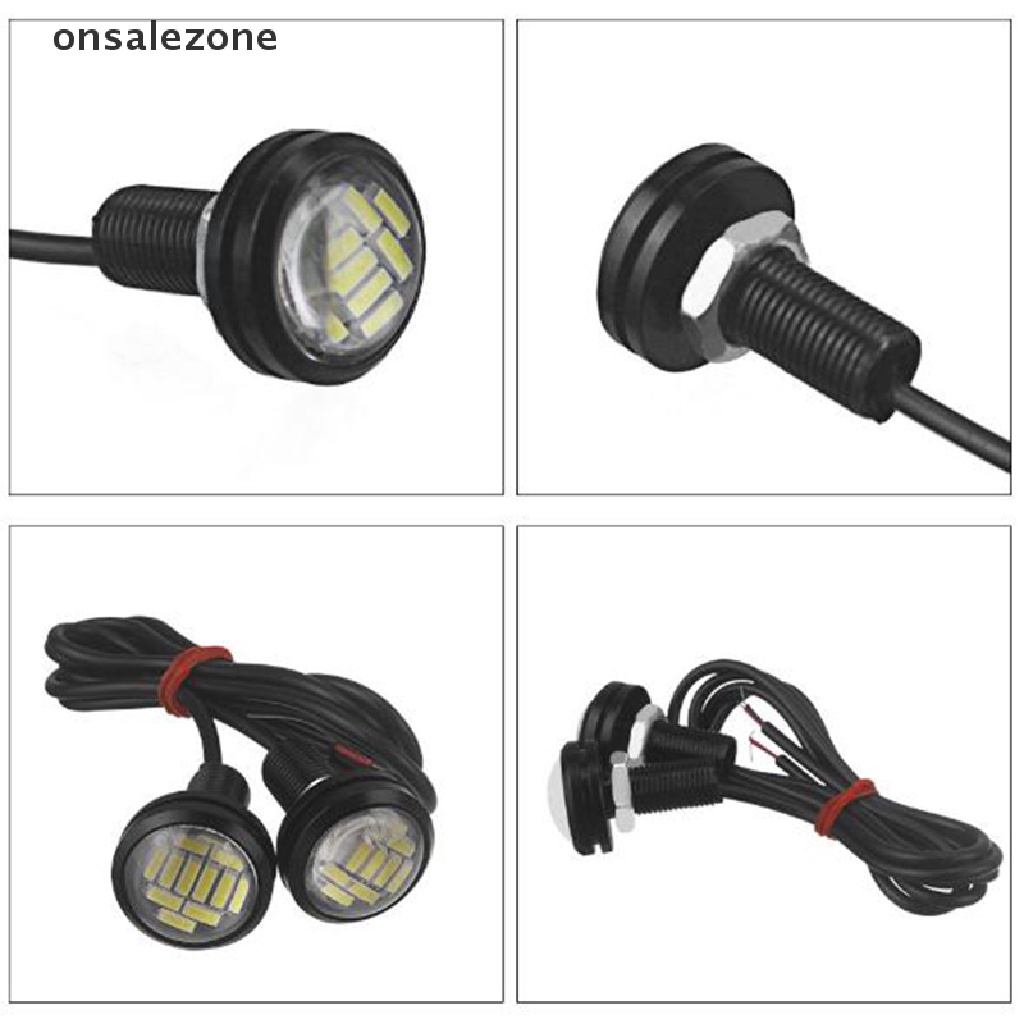 1 Đèn LED Mắt Đại Bàng Hỗ Trợ Ánh Sáng Trắng DC 12V 5W Dành Cho Ô Tô