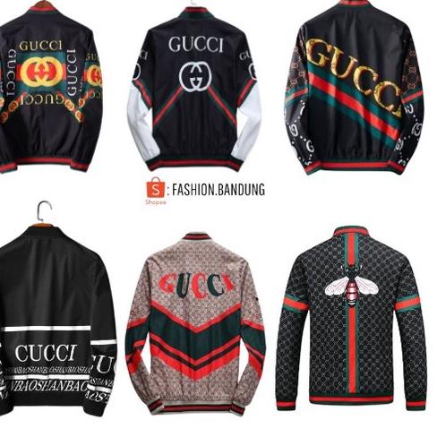< Max✮Áo Khoác BOMBER Thương Hiệu Gucci Cao Cấp (Mã 15-28) / Hàng Có Sẵn)