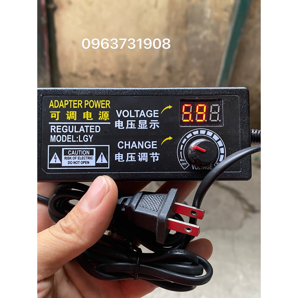 Bộ chỉnh nguồn đa năng 3v đến 24v-2.5A