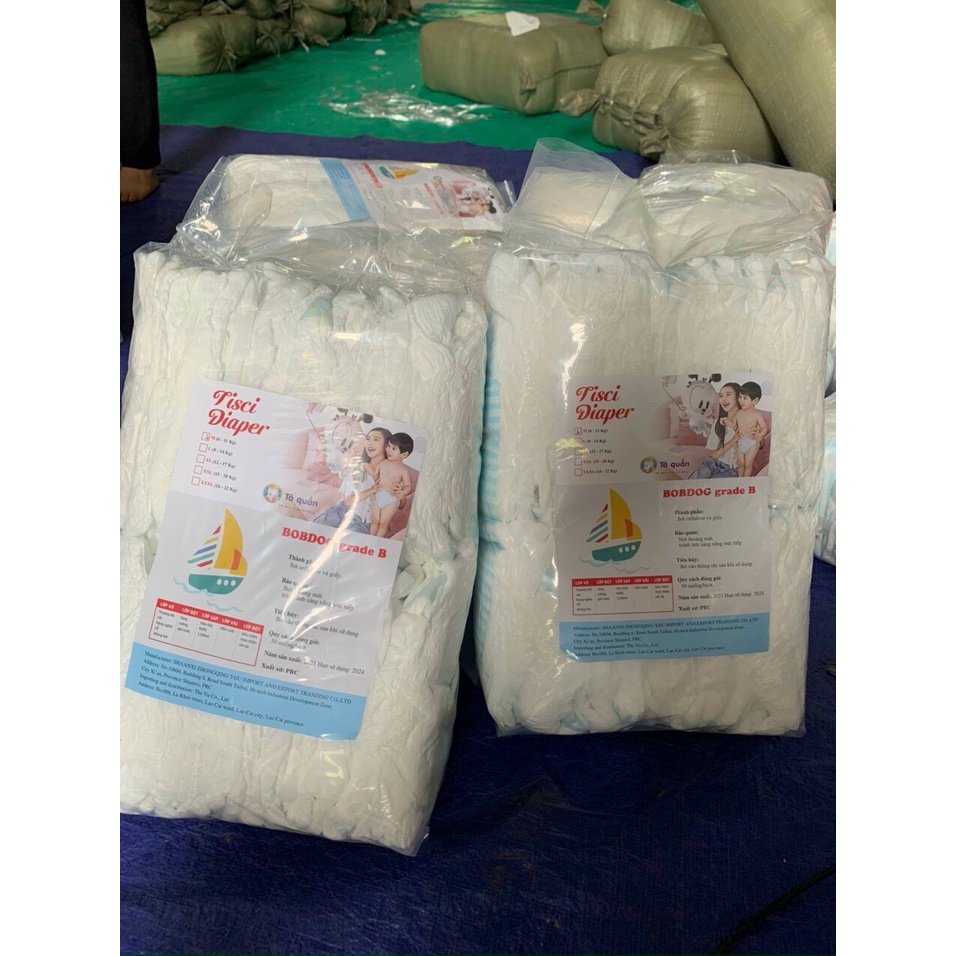 COMBO 50 - 100 Miếng Bỉm Quần LOAI 1  HIPGIG A Phiên Bản Nâng Cấp Đủ Size S/M/L/XL/2XL/3XL