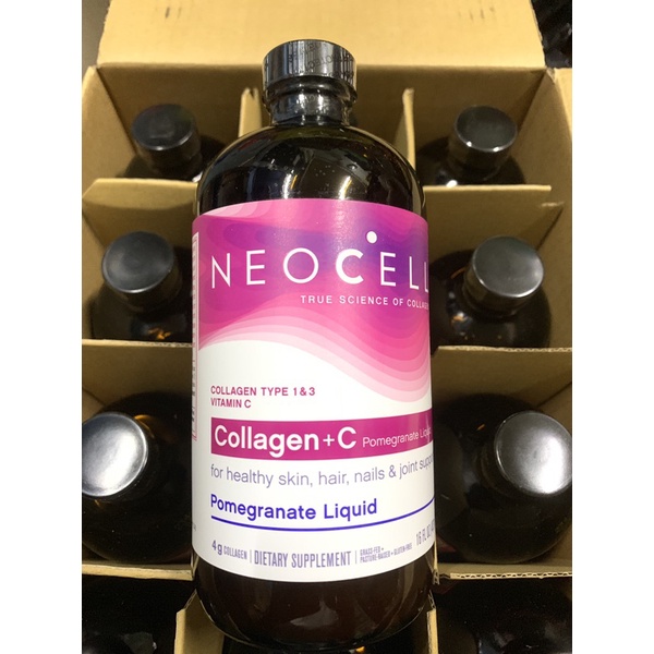 [HSD 04/2023] COLLAGEN LỰU + C DẠNG NƯỚC NEOCELL 473ml của Mỹ