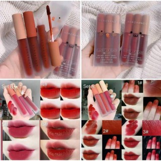 (LẺ GIÁ SỈ) SET SON HEORANGE 3 CÂY SIÊU LỲ, SIÊU HOT