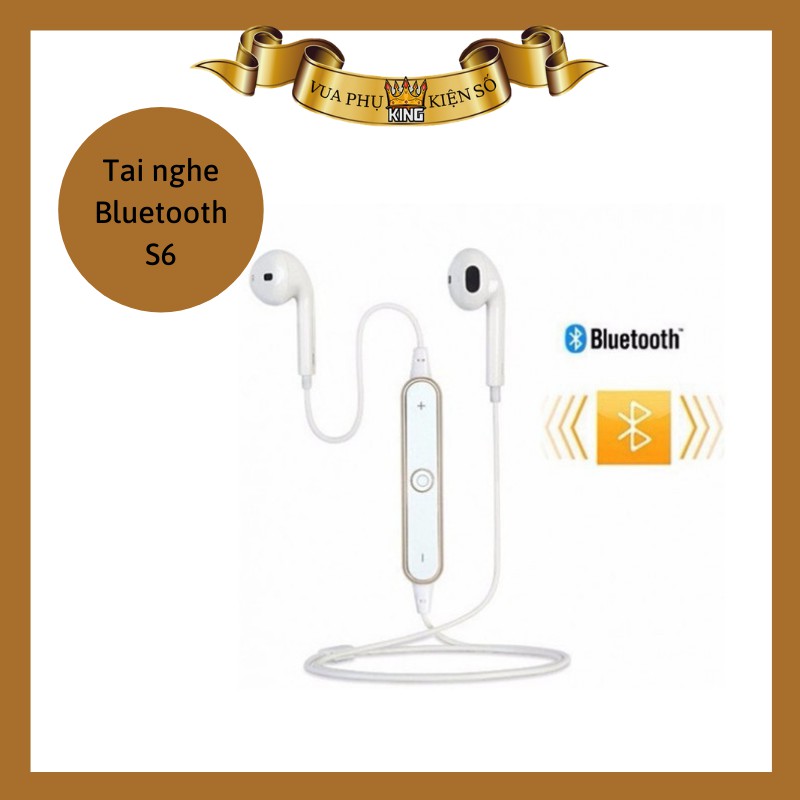 Tai nghe bluetooth sports headset S6 không dây | BigBuy360 - bigbuy360.vn