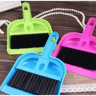 Bộ chổi quét bụi và xẻng hót mini tiện dùng vệ sinh bàn làm việc, bàn học, bàn thờ