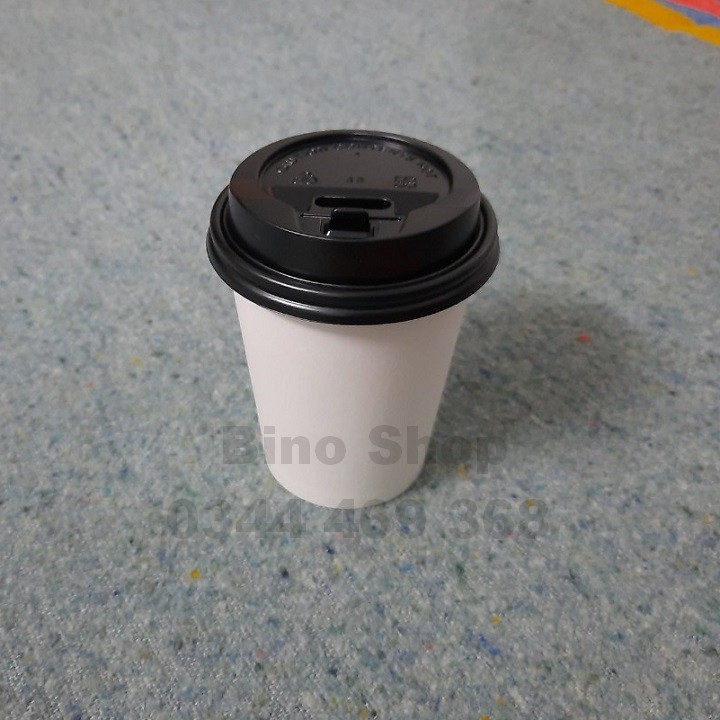 Ly Giấy Cafe 275ml + Nắp Gài - 10 Cái