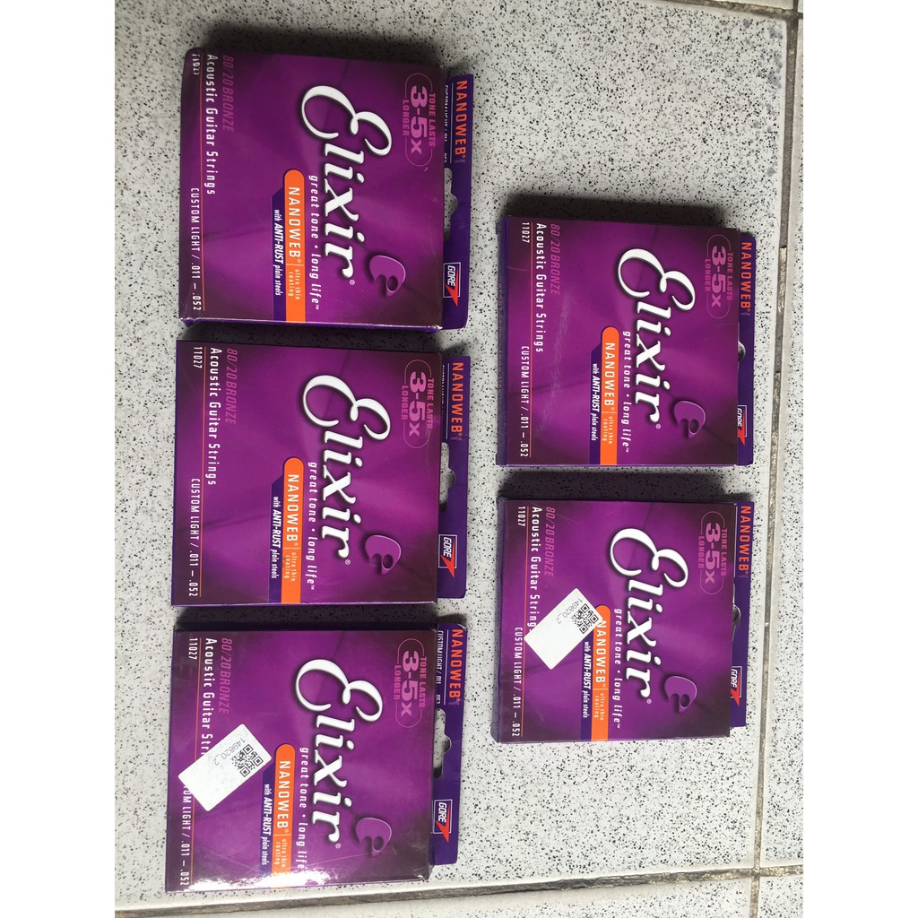 Bộ dây đàn Elixir cho đàn Acoustic