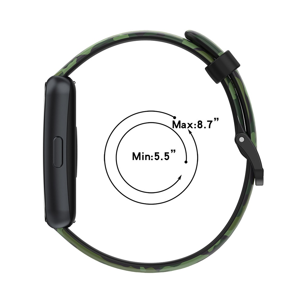 Dây Đeo Thay Thế Chất Liệu Silicon Hoạ Tiết Độc Đáo Cho Huawei Band 7