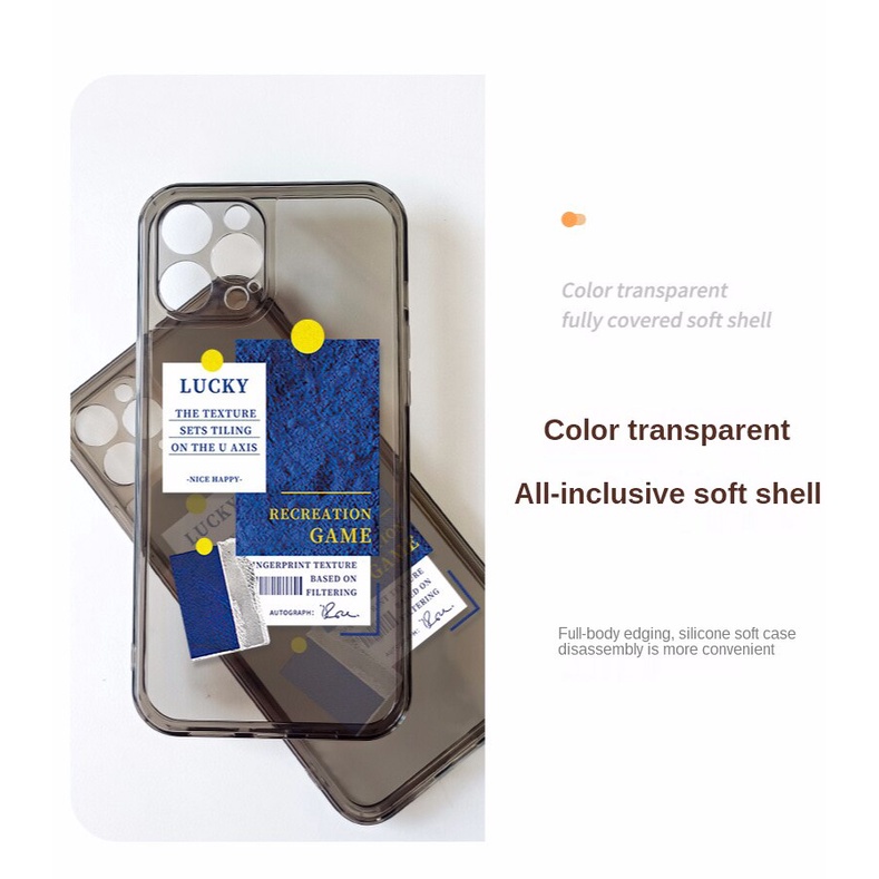 Ốp lưng iphone TPU Trong Suốt Thời Trang Cho IPhone 11 Pro 12 Pro Max Xs Max XR 6s 8 7Plus