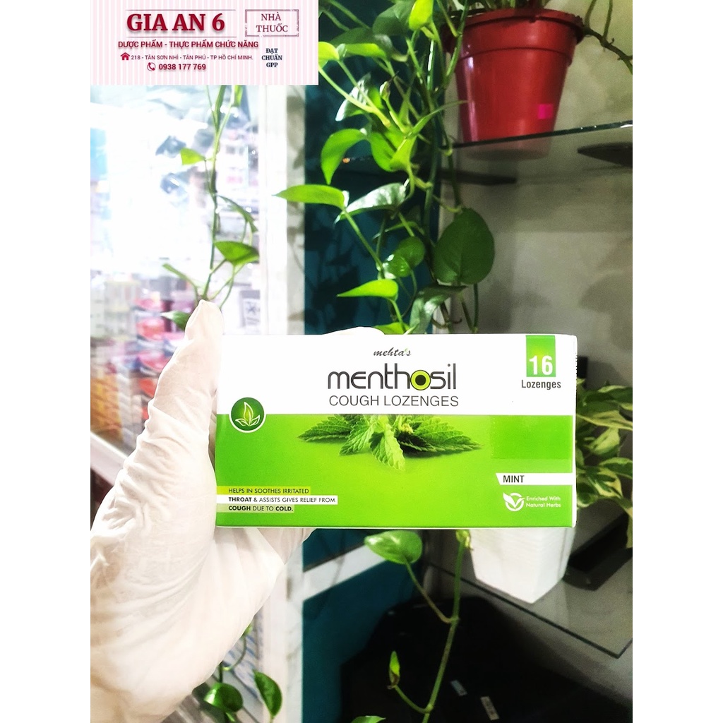 KẸO NGẬM MENTHOSIL