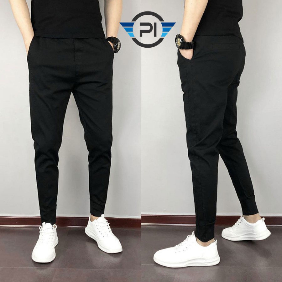 Quần kaki nam kiểu dáng hàn quốc ống côn phong cách thể thao trẻ trung năng động