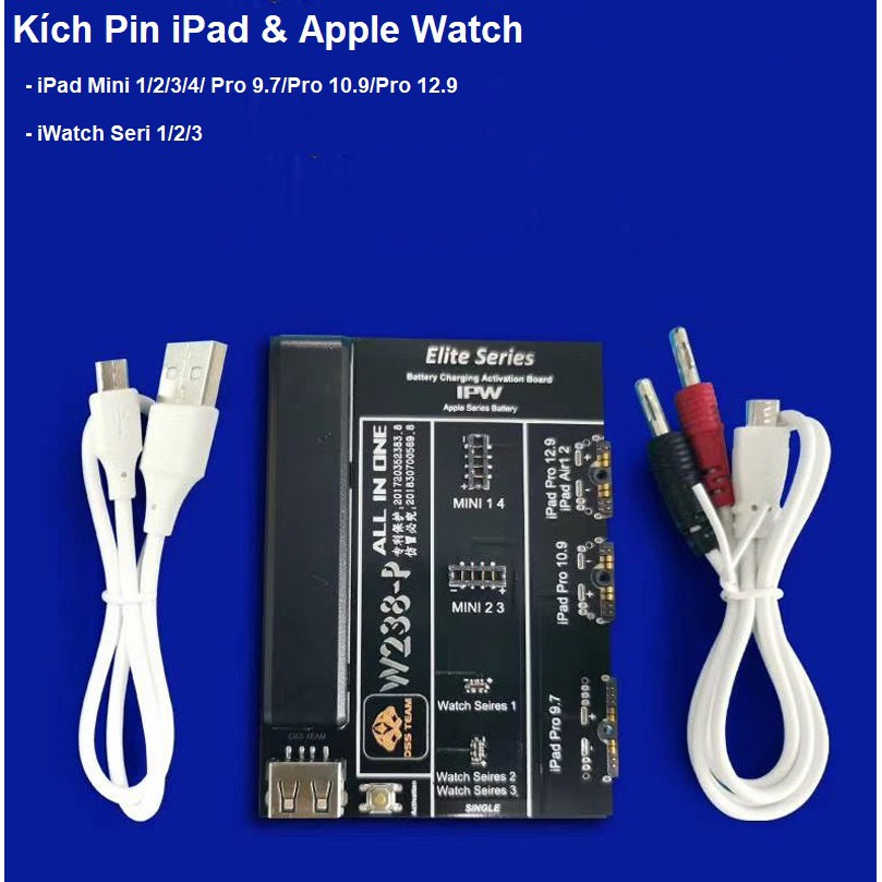 Kích pin iPad/Apple Watch OSS W238-P