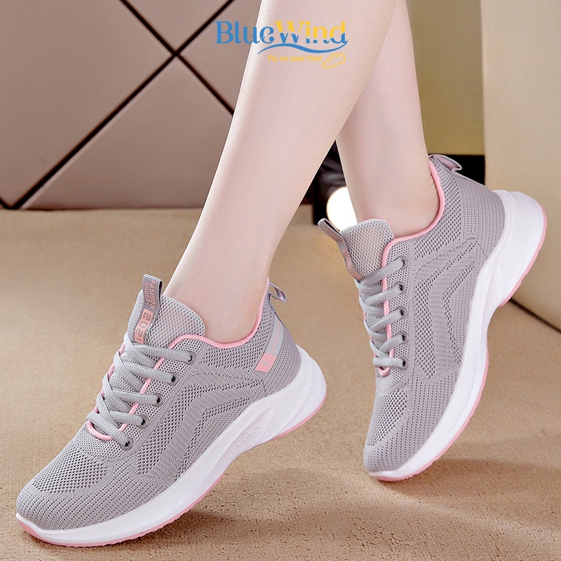 Giày Thể Thao Nữ Vải Dệt Thoáng Khí Cao Câp BLUEWIND 68797 | BigBuy360 - bigbuy360.vn
