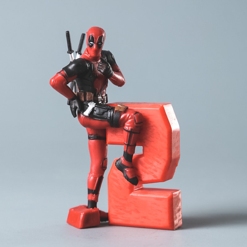 Mô hình nhân vật phim Deadpool mini dành cho trang trí bàn làm việc