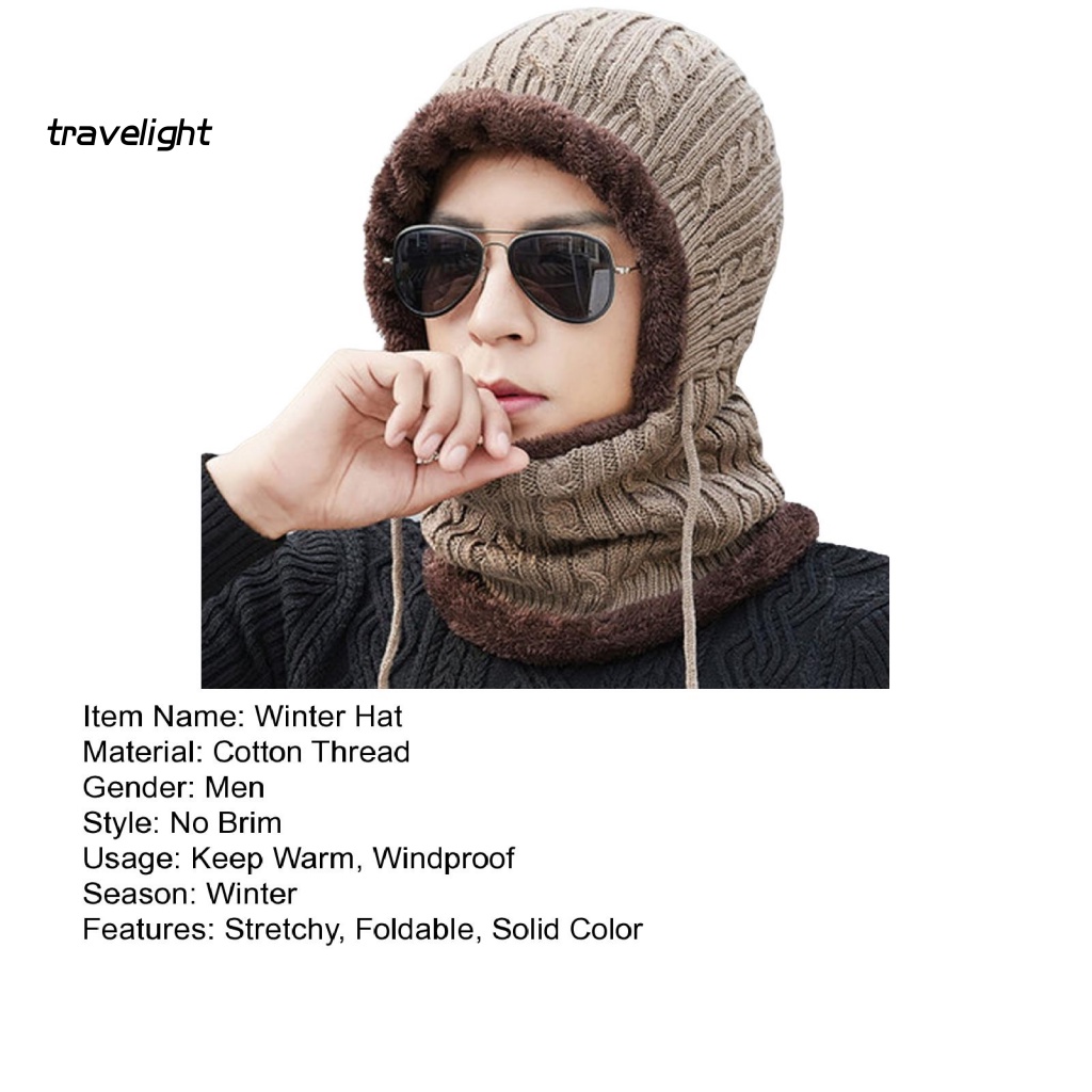 Du Lịch| Mũ Len Beanie Dày Gấp Gọn