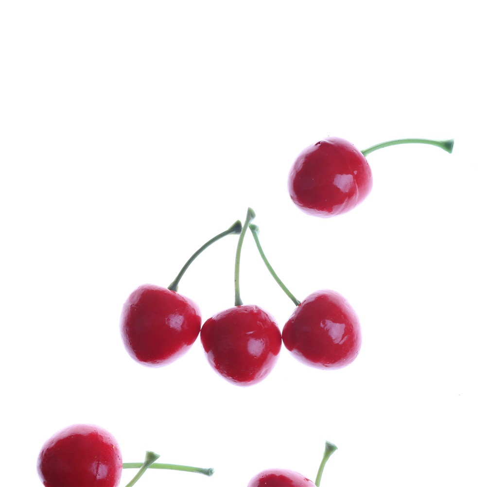 Bộ 10 Trái Cherry Giả Mini Trang Trí Nhà Bếp