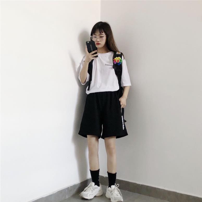 Quần short thun nam nữ DKSG, Quần Đùi Unisex QD003