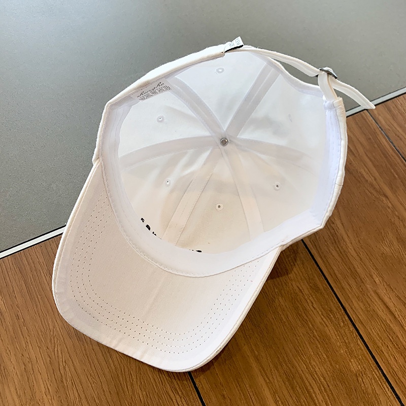 Nón Lưỡi Trai Cotton Thêu Chữ Phong Cách Hàn Quốc Thời Trang