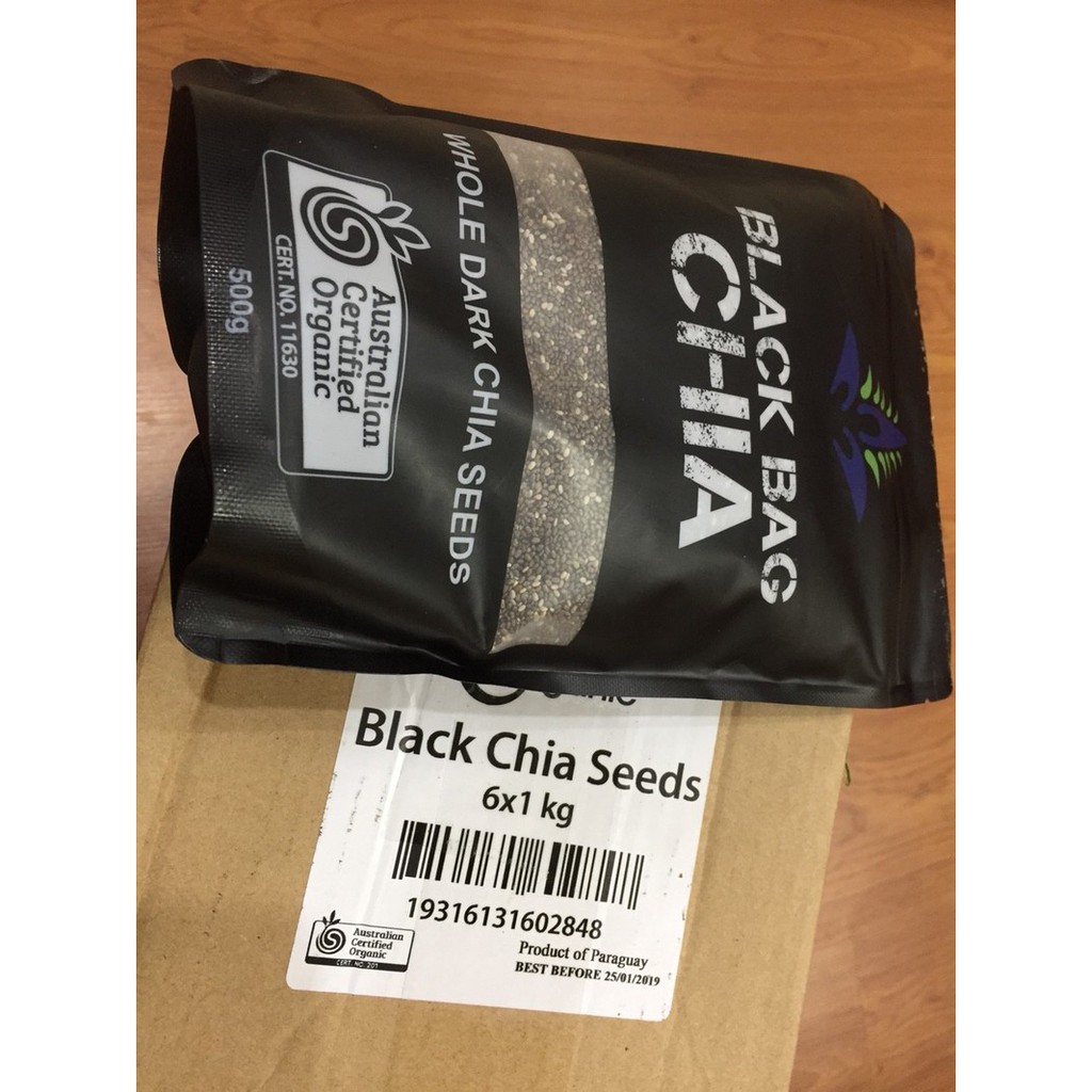 500G Hạt Chia Úc - Black bag