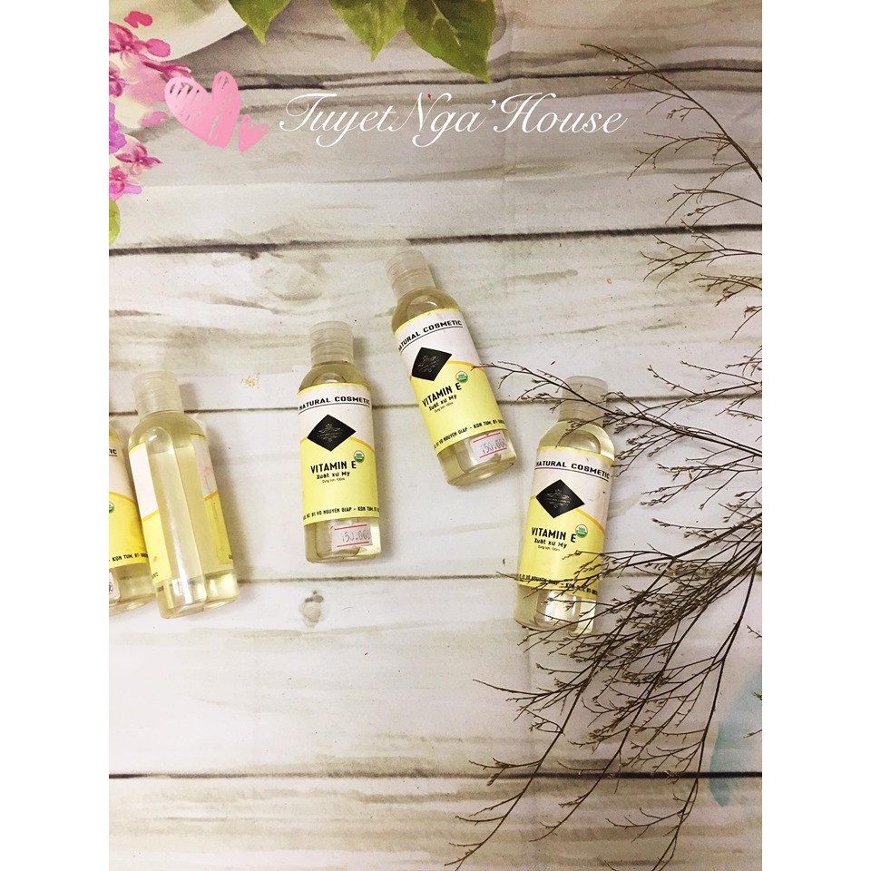 Vitamin E -NGUYÊN LIỆU LÀM MỸ PHẨM HANDMADE