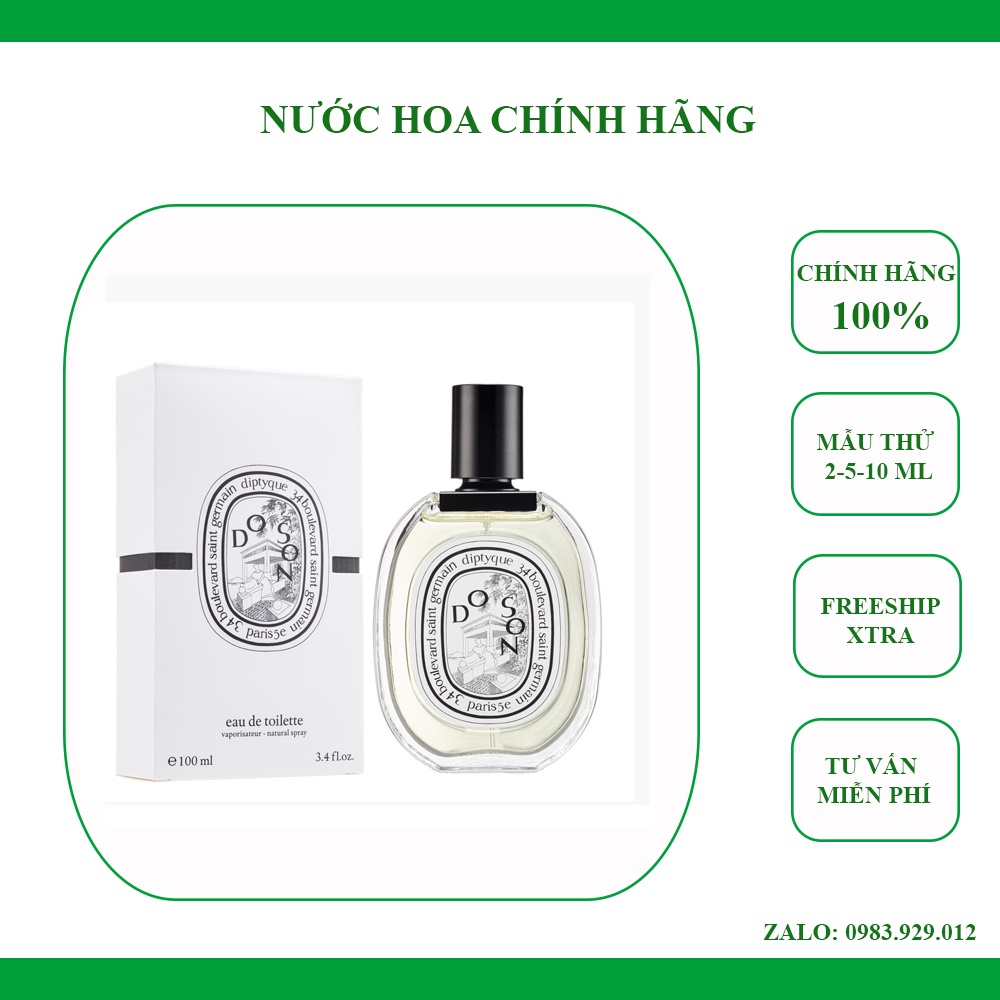 Nước hoa Diptyque Do Son EDT (Mẫu thử)