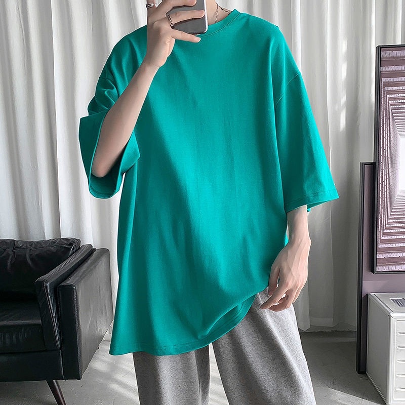 áo thun trơn tay lỡ (16 màu)