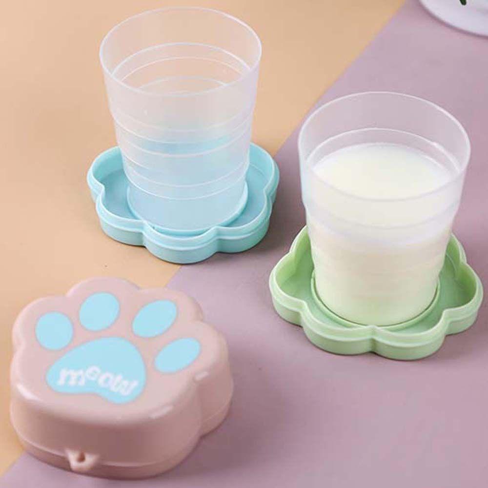 YIYU Cốc Uống Nước Mini Di Động Có Thể Thu Gọn Tiện Dụng Mang Theo Du Lịch / Cắm Trại