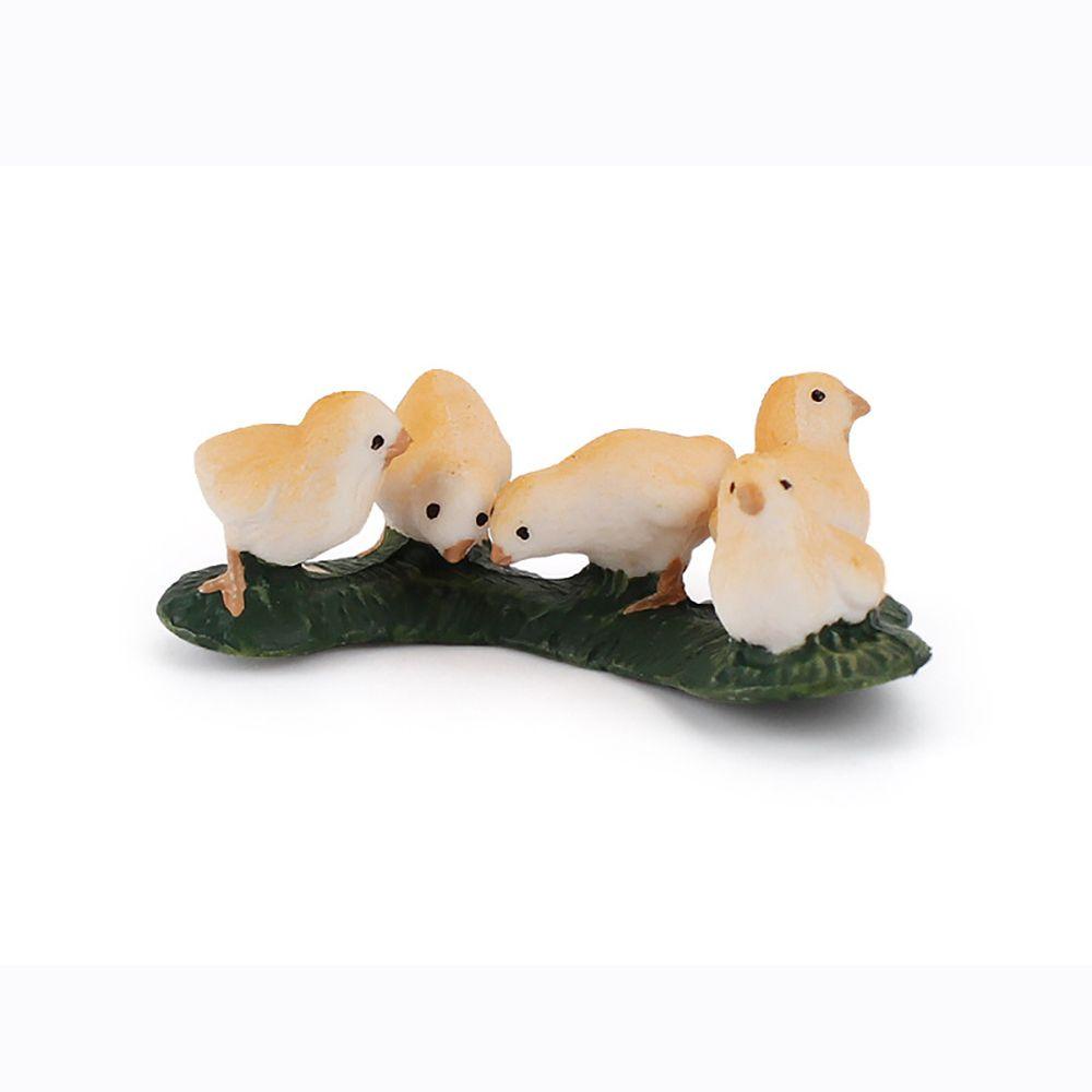 1 Bộ Mô Hình Gà Nông Trại Đánh Lửa Tiểu Cảnh Cho Bé