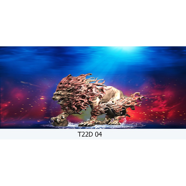 Tranh 3D bể cá cảnh