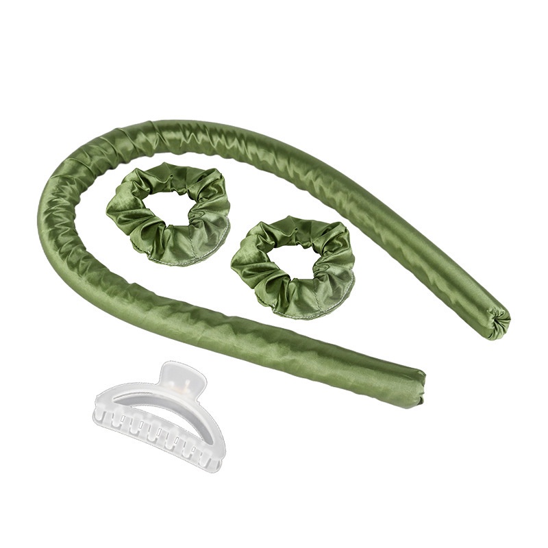 Dụng Cụ Uốn Tóc Bằng Xốp EVA Bọc Nhung Không Dùng Nhiệt Tiện Dụng Cho Nữ