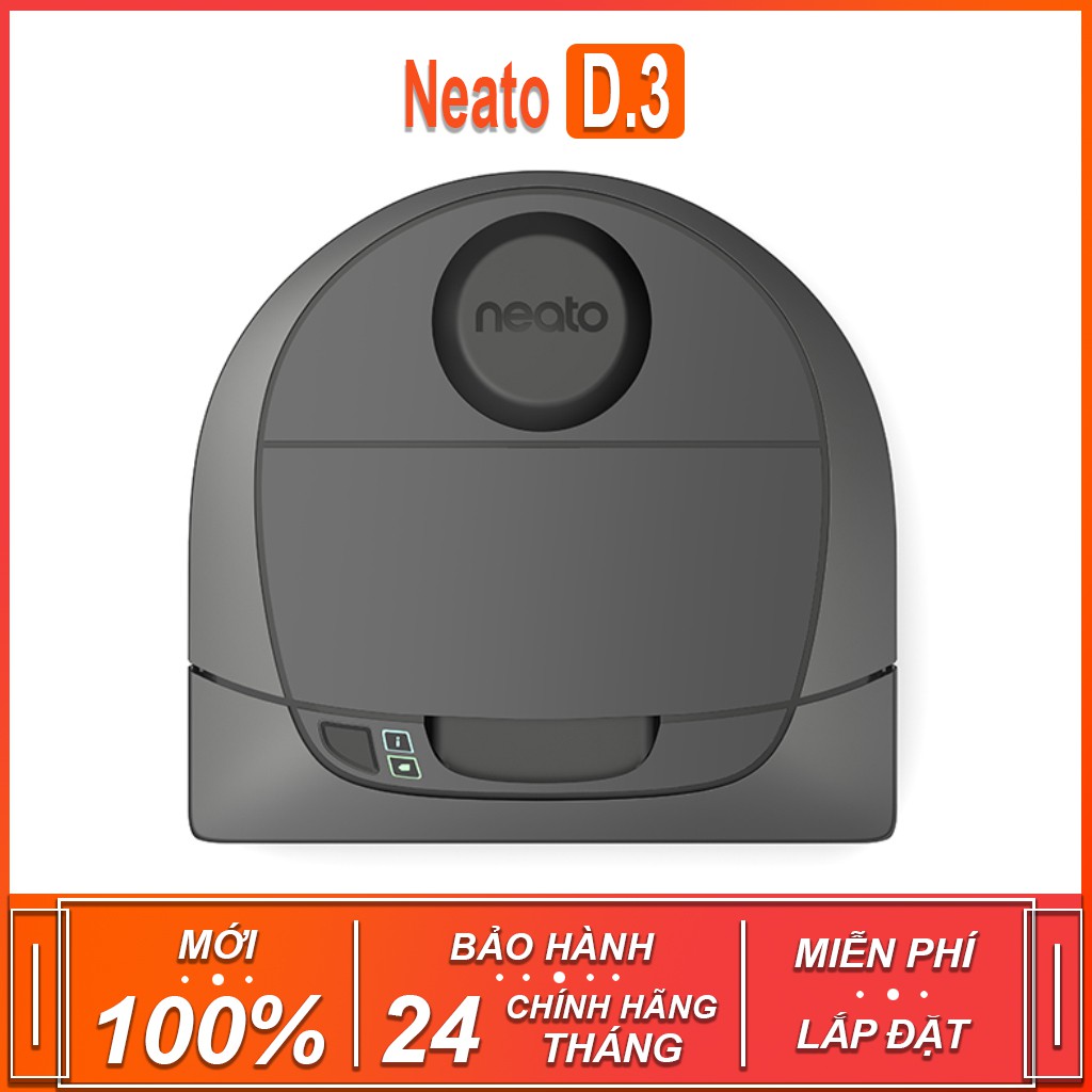 Neato Botvac D3 Connected.robot hút bụi thông minh ( MỸ - BẢO HÀNH 24 THÁNG )